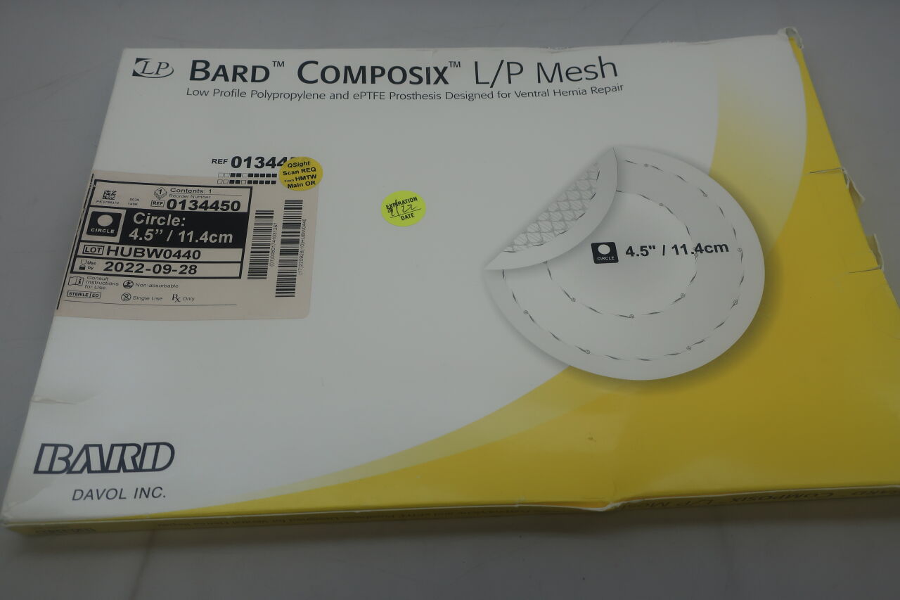 New BARD 0134450-BXEXP 0134450 : COMPOSIX L/P Mesh - 0134450 ...