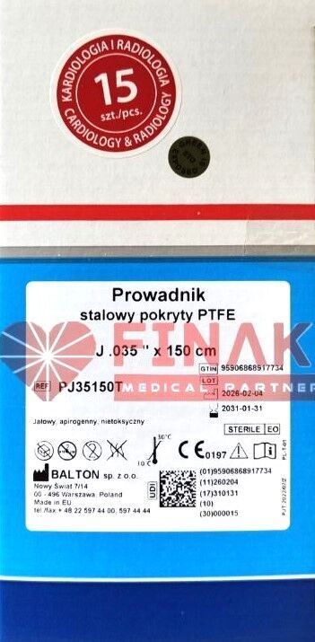 BALTON PJ35150T Guidewire 150cm