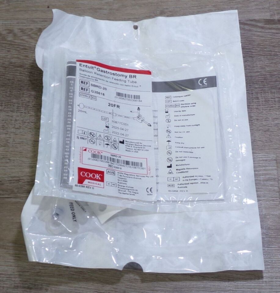 Nuevo COOK MEDICAL G35618 Entuit Gastrostomy BR Disposables - General ...