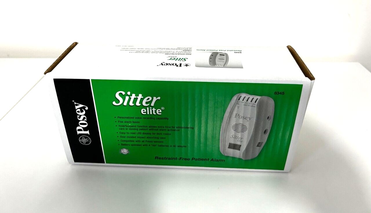 New Posey 8345 Sitter Elite Restraint Free Patient Alarm Disposables General For Sale Dotmed 0006