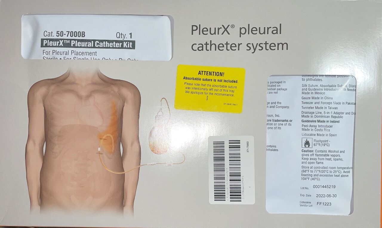 New Carefusion 50 7000b Pleurx Pleural Catheter System Surgical Supplies For Sale Dotmed