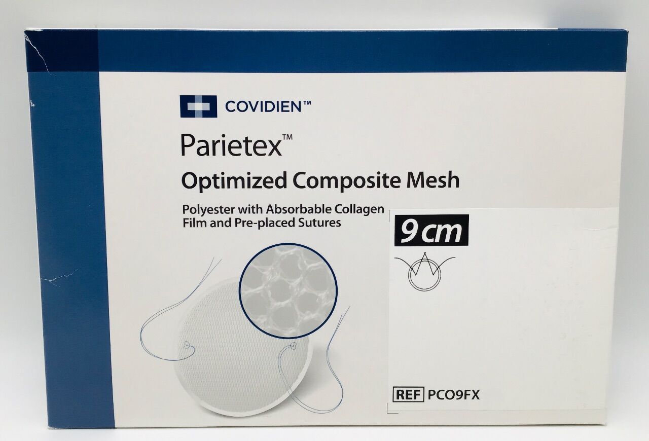 New COVIDIEN PCO9FX Parietex Optimized Composite Mesh Disposables ...