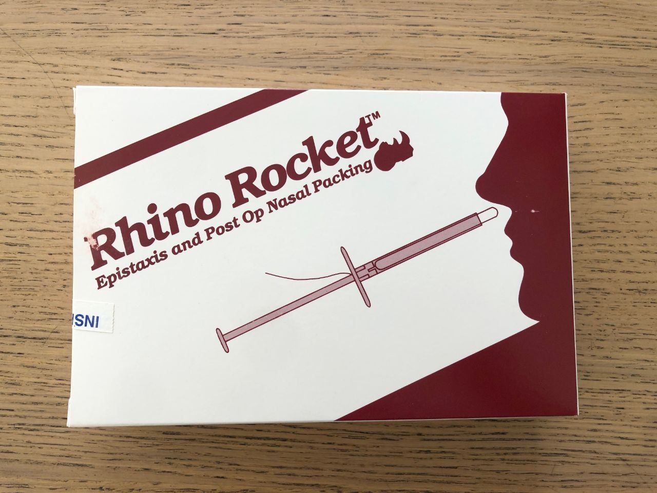 New SHIPPERT MEDICAL 11S-S0300-08AS Rhino Rocket Epistaxis and Post Op ...