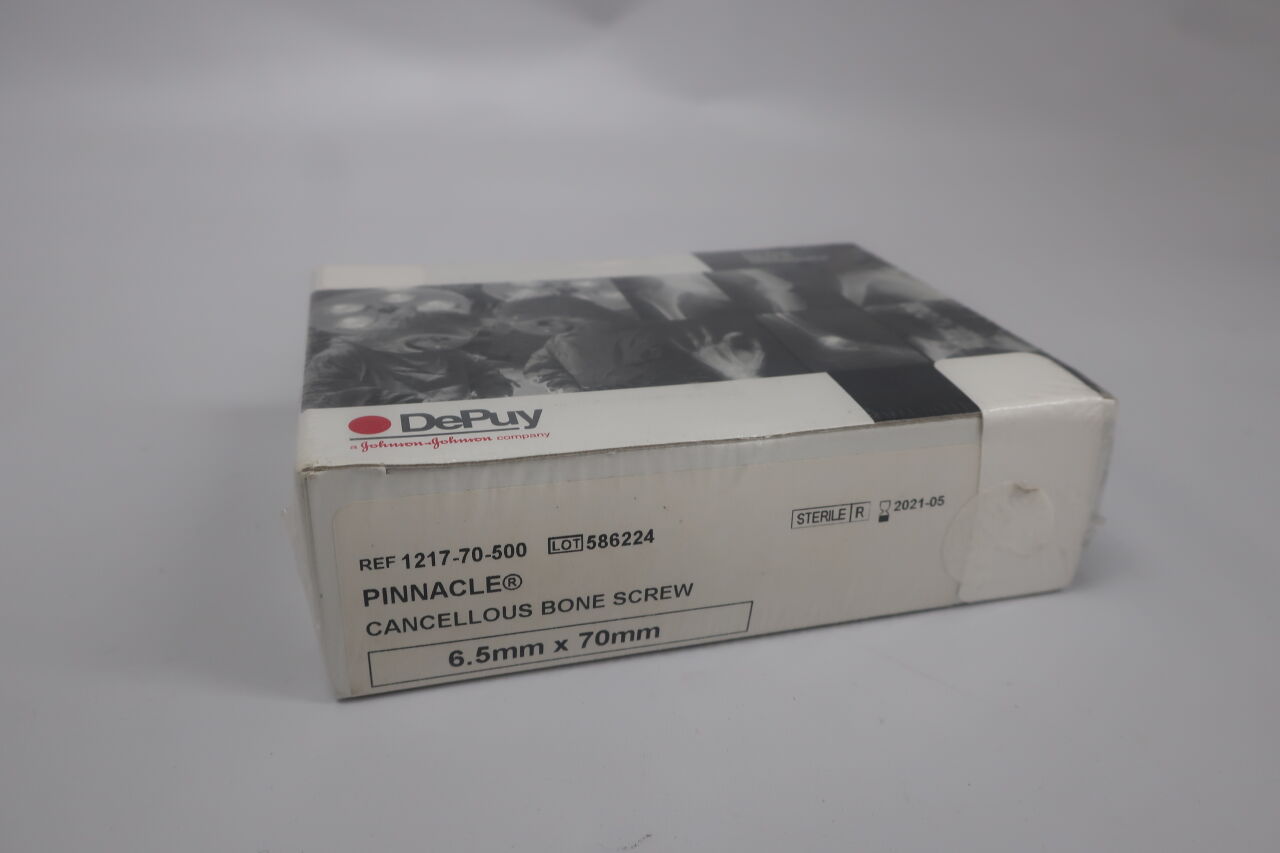 New DEPUY SYNTHES 1217-70-500 CANCELLOUS BONE SCREW 6.5MM*70MM ...