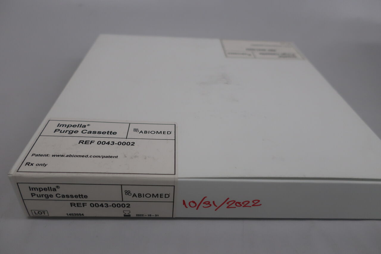 New IMPELLA 00430002 Purge Cassette Disposables General For Sale