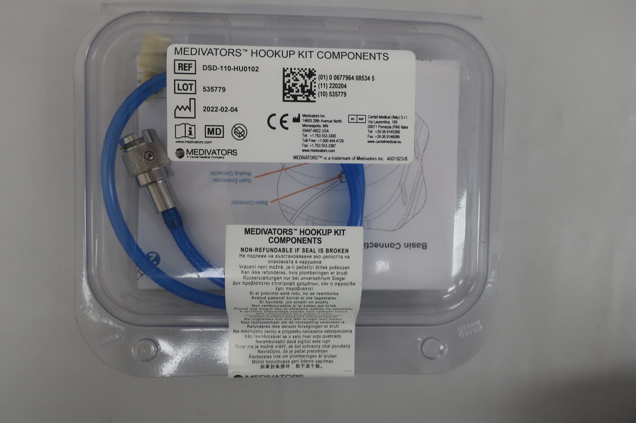 New MEDIVATORS DSD110HU0102 Hookup Kit components Disposables General