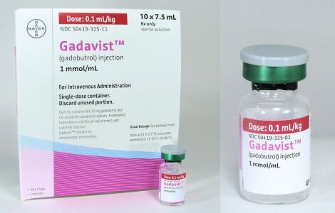 New Bayer 50419032511 Gadavist Contrast 1 Mmol   Ml Injection Vial 7.5 