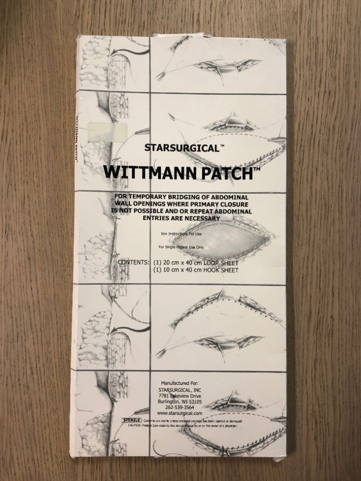 New STARSURGICAL WP2040 Wittmann Patch 20x40cm/10x40cm (X) Disposables ...