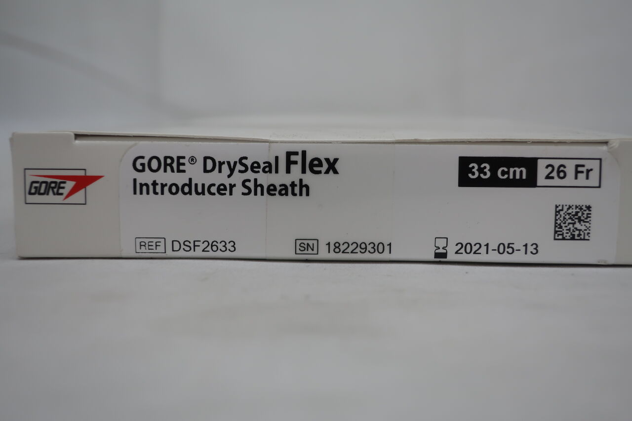 New GORE DSF2633 DrySeal Flex Introducer Sheath With Hydrophilic ...