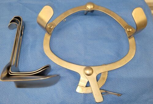 Used VARIOUS O'Sullivan O'Connor Abdominal Retractor Set w/3 Blades ...