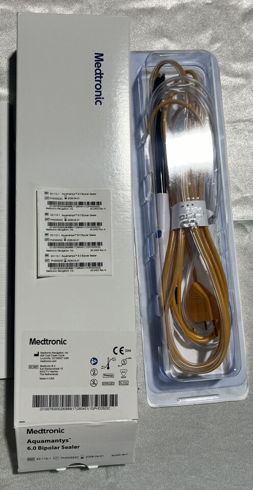 New MEDTRONIC 23-112-1 Aquamantys Sealer 6.0 Bipolar Sealer Surgical ...