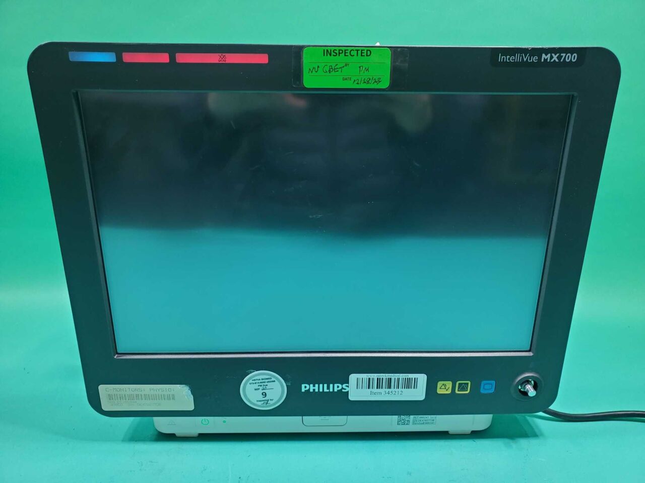 Used PHILIPS IntelliVue MX700 Patient Monitor ECG For Sale - DOTmed ...