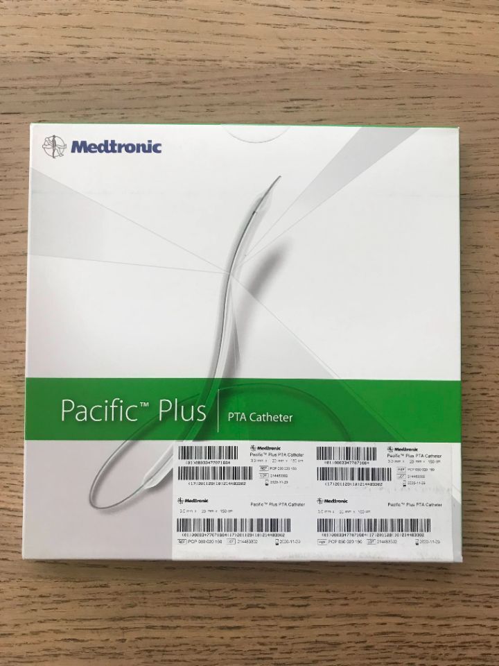 New MEDTRONIC PCP 030 020 150 Pacific Plus PTA Catheter 3mm x 20mm x ...