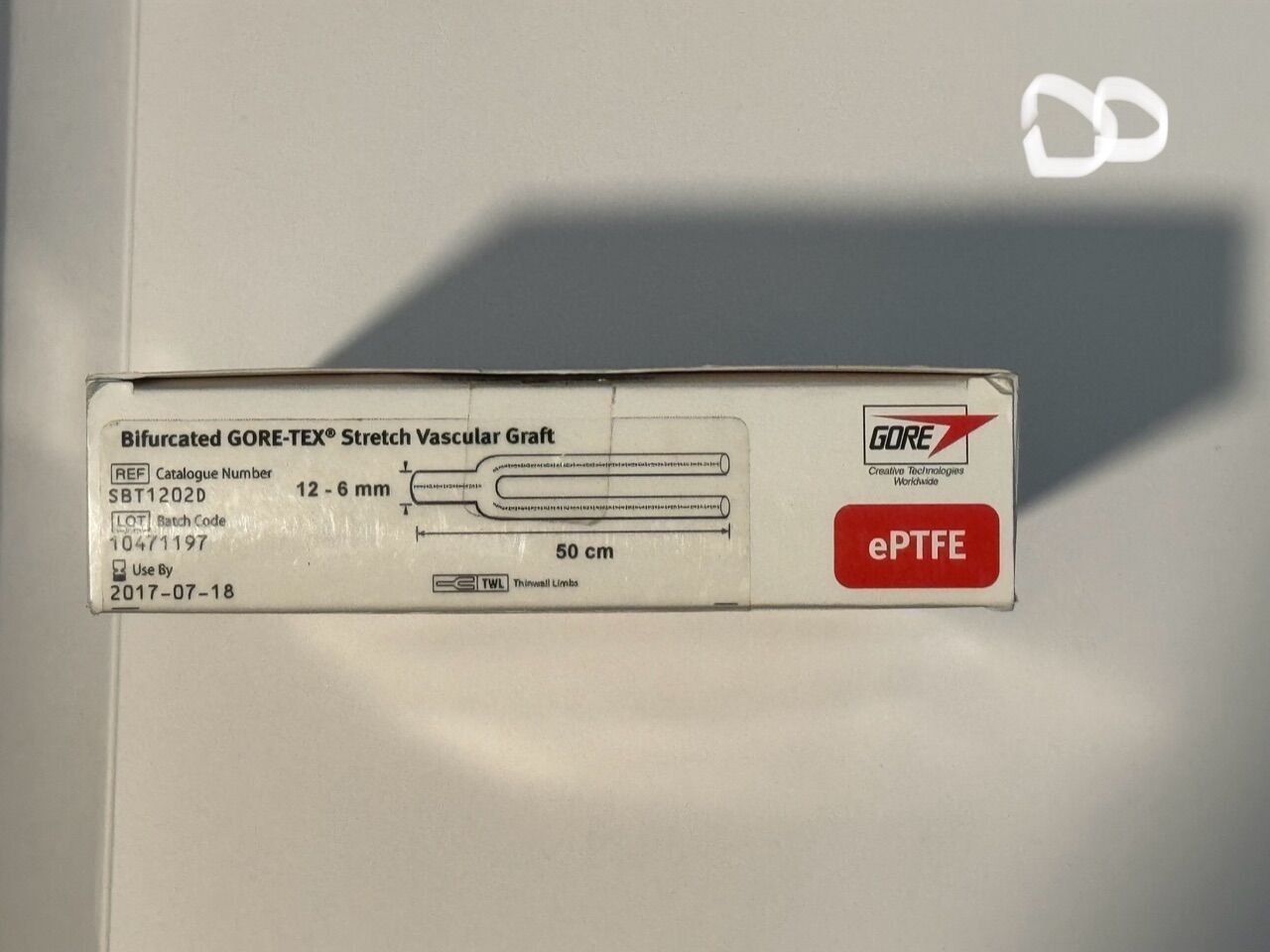 New GORE BIFURCATED TEX STRETCH VASCULAR GRAFT SBT1202D Surgical ...