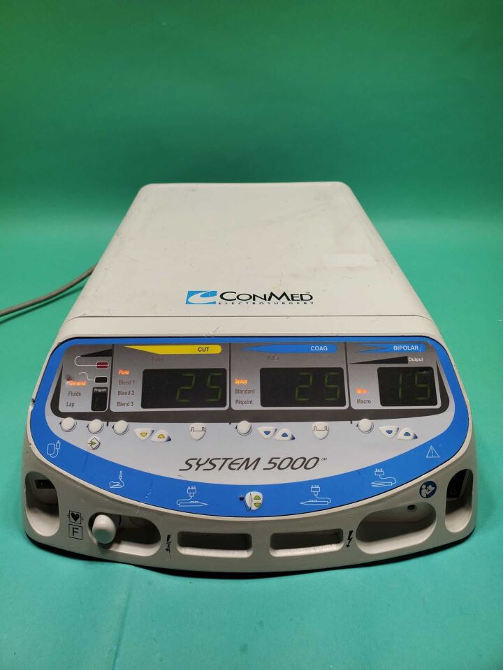 Used CONMED System 5000 w/ Footswitches For Sale - DOTmed Listing #4923169: