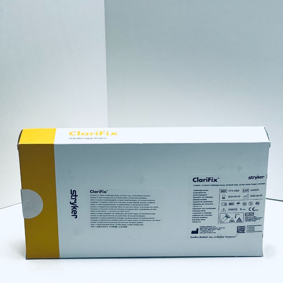 New STRYKER CFX-2000 ClariFix Cryotherapy Device Disposables - General ...