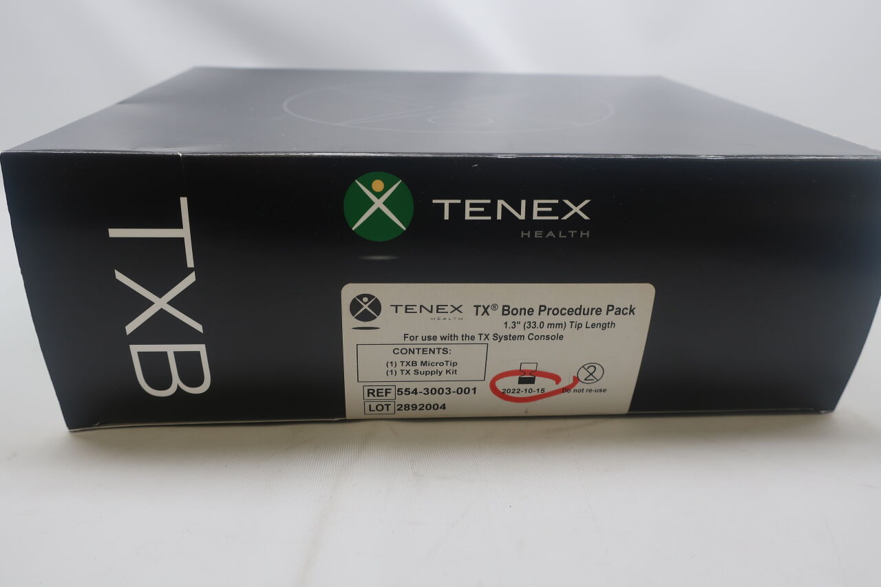 New TENEX 554-3003-001 TX BONE PROCEDURE PACK, 1.3