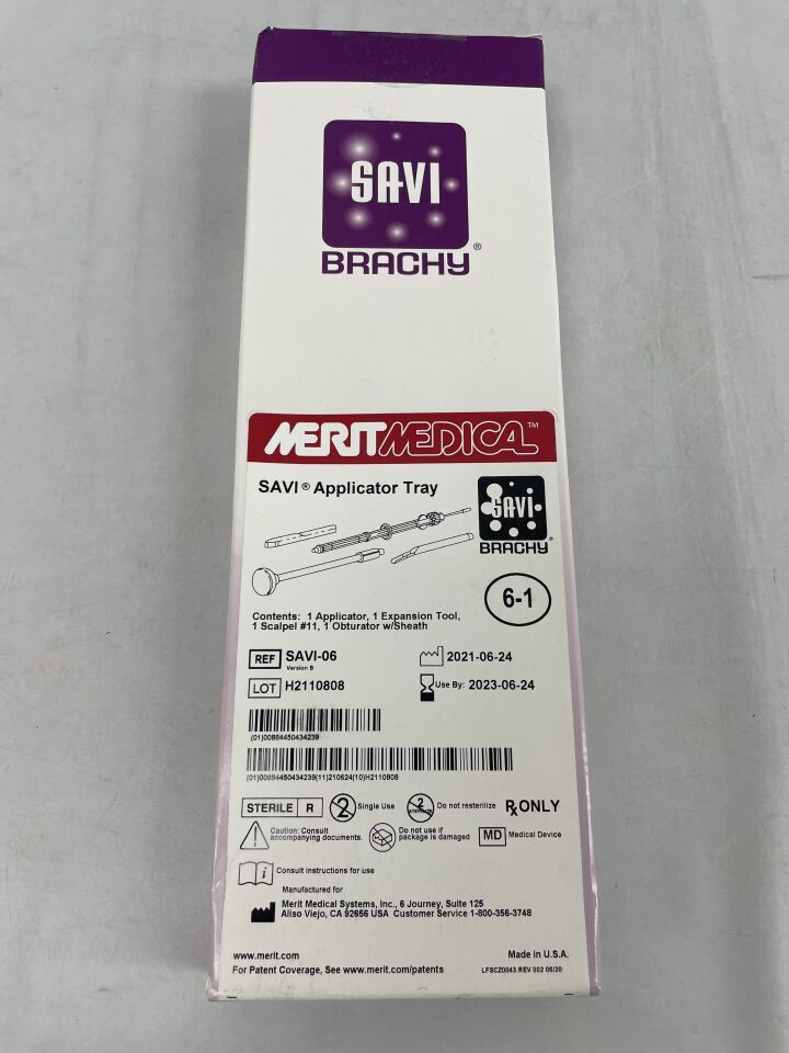 New MERIT MEDICAL SAVI-06/B Savi Spacer, Obturator, Spacer Catheter ...