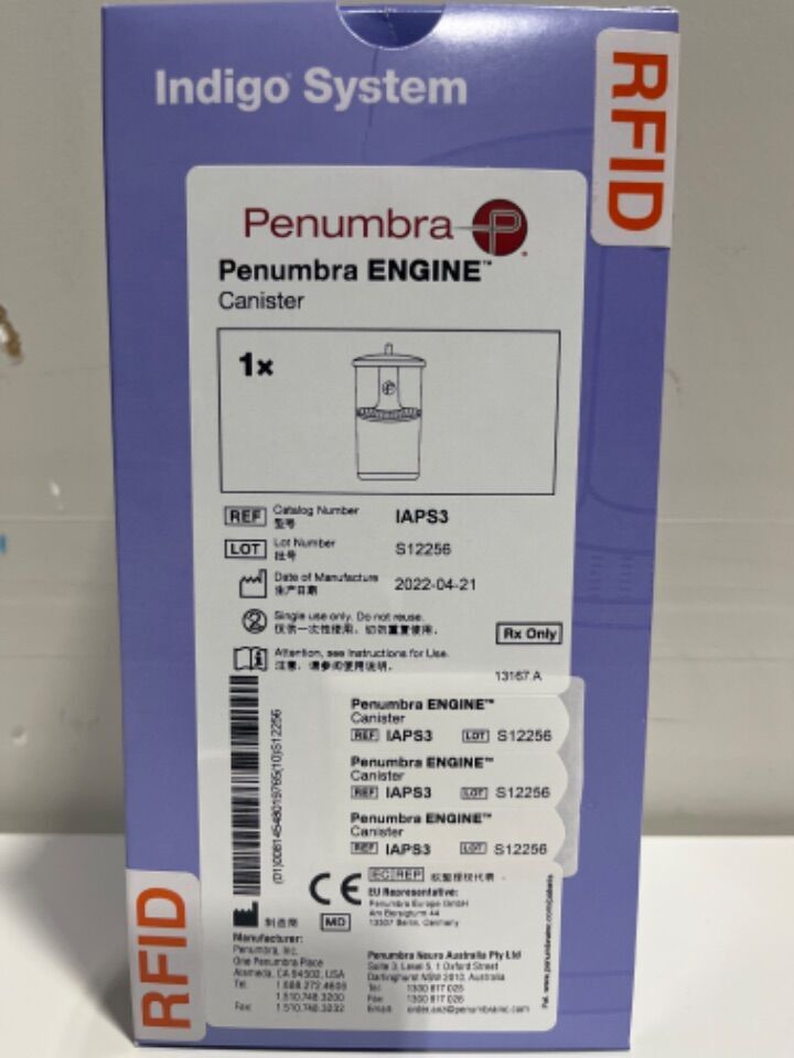 Used PENUMBRA Engine IAPS3 Canister Disposables - General For Sale ...