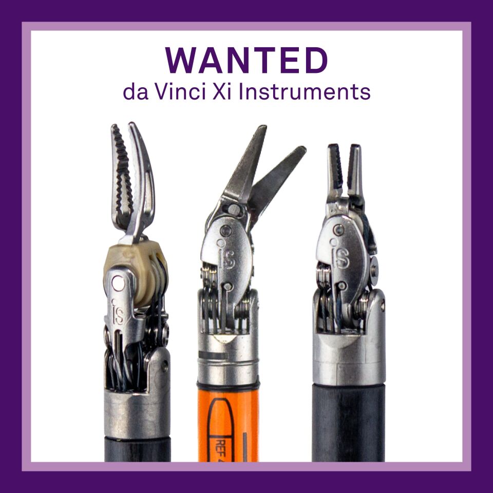 INTUITIVE SURGICAL DAVINCI da Vinci Si/X/Xi/dV5 Instruments