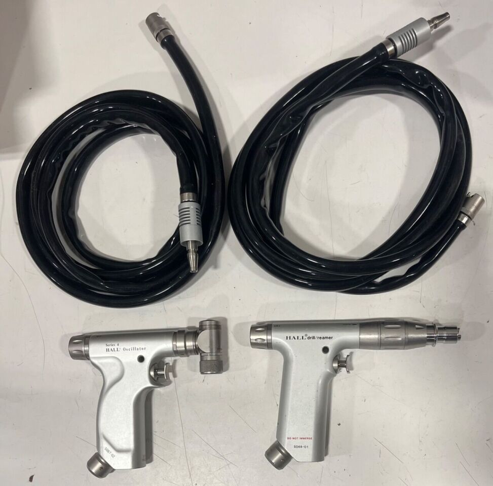 ZIMMER Hall 5067-02 Oscillator and 5044-01 Drill / Reamer with 2 5052-10 Hoses